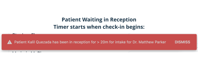 Article - Alerts Waiting room